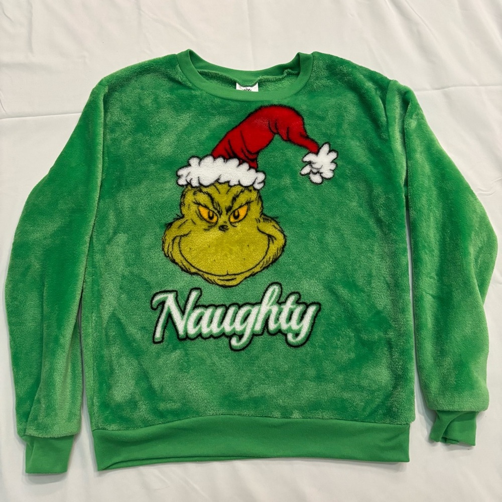 Green Grinch Christmas Sweatshirt